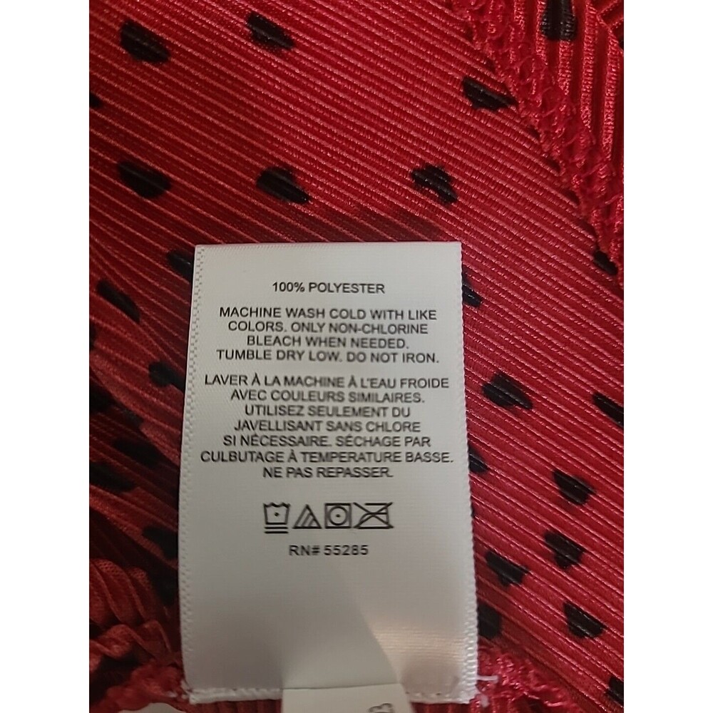 Express Rouched Red Crop Top Size Small - Picture 11 of 11